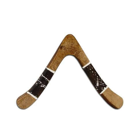 Aspen Aboriginal Boomerang - Very light V shaped boomerangs for kids and teens