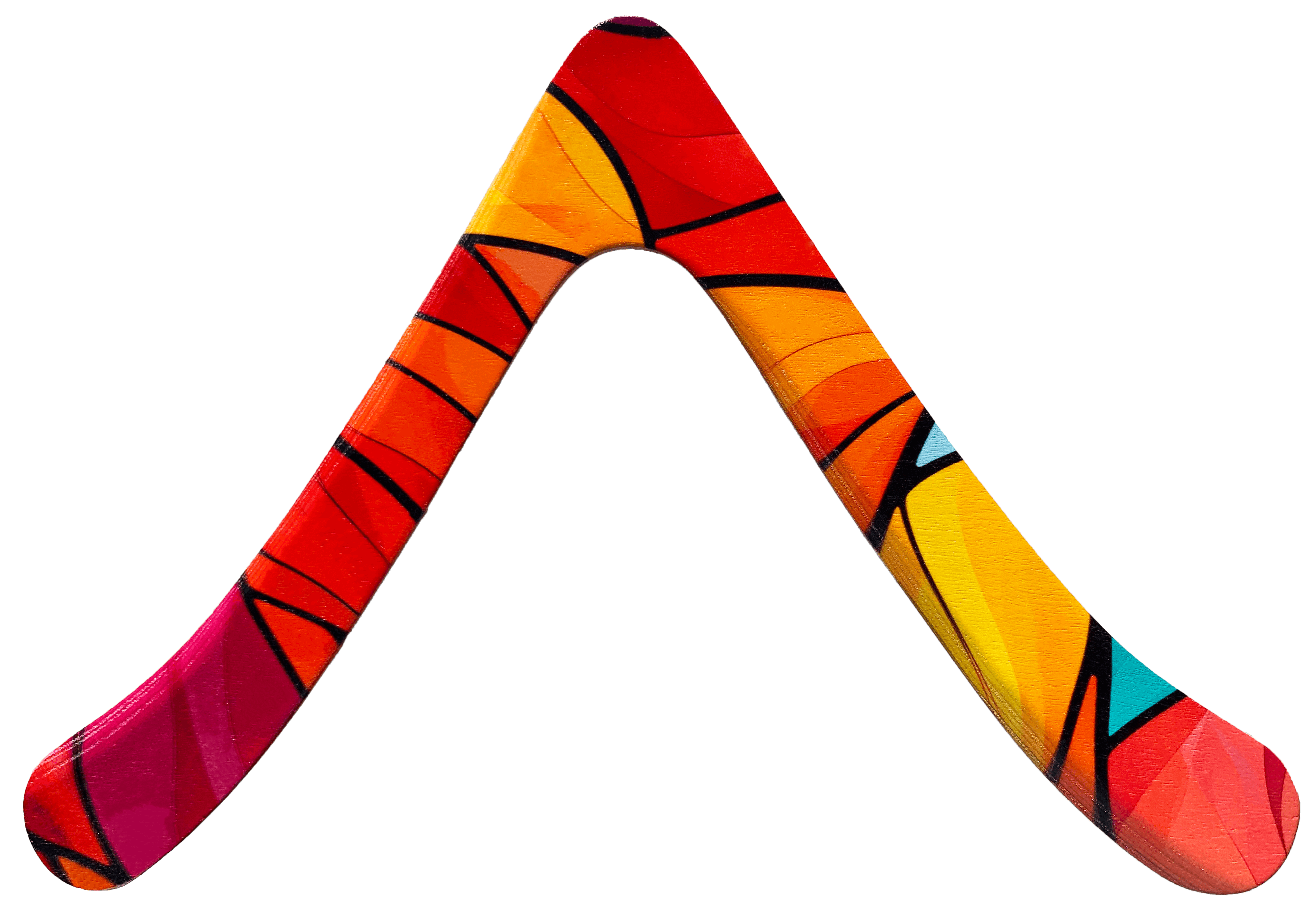 Wooden Boomerang - Arizona - Hand crafted wooden boomerangs