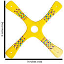 Yellow Barcelona Boomerangs