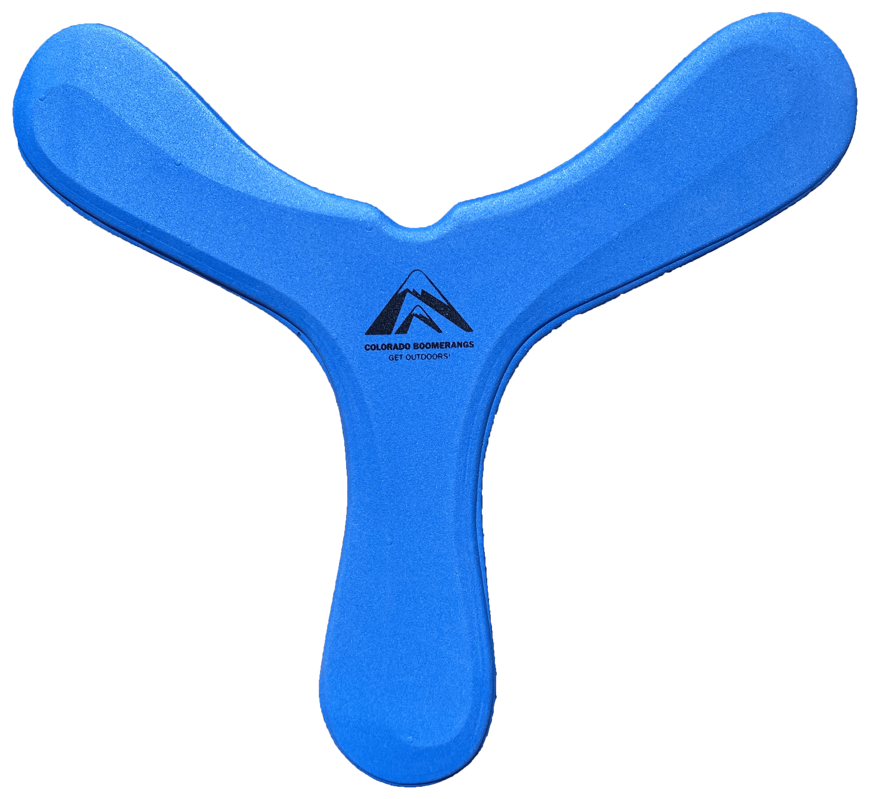 Blue koala foam boomerang designed for kids, safe for indoor and outdoor fun, easy for small hands to throw.