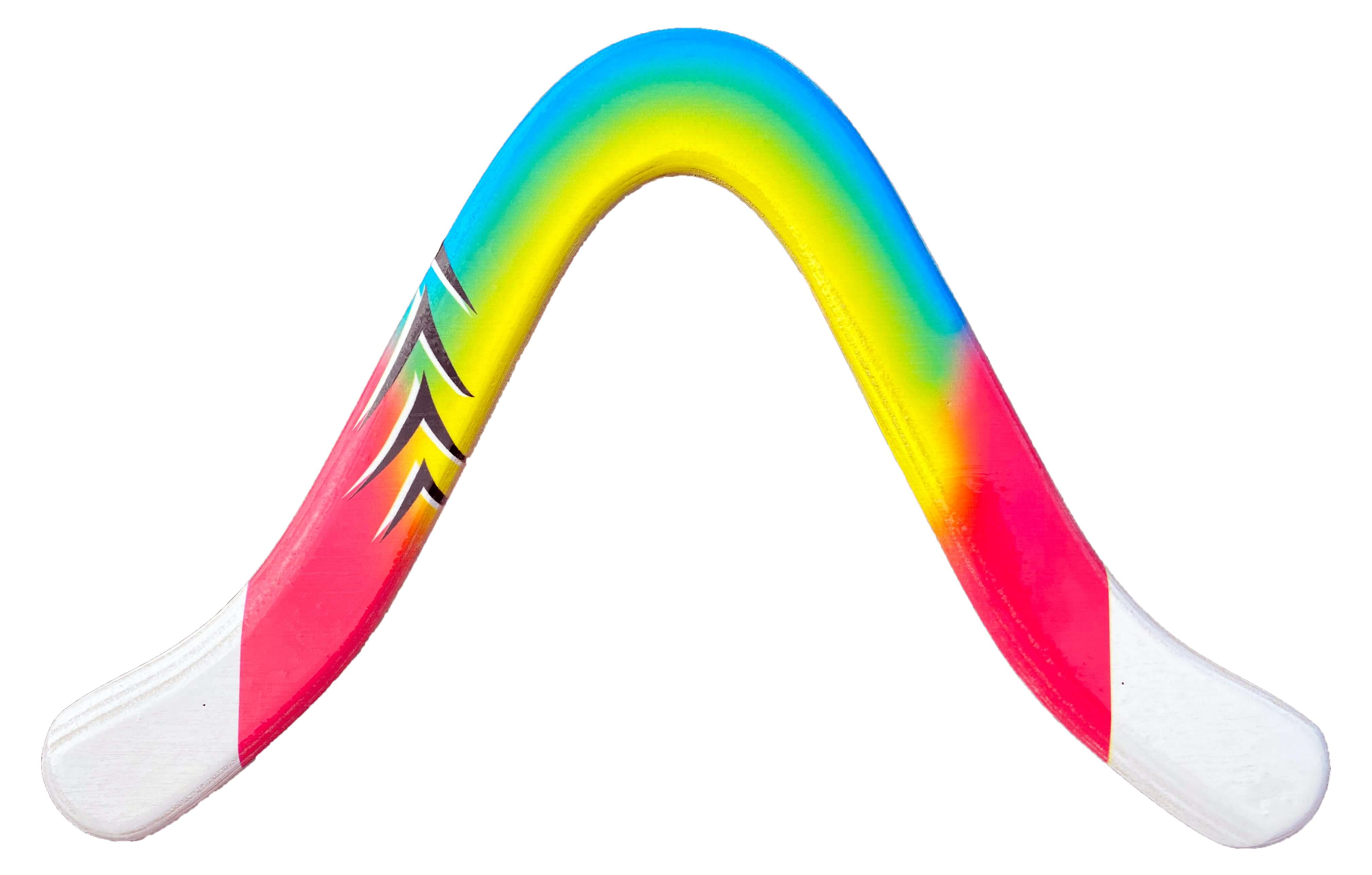 Phoenix Boomerangs - Very cool classic boomerang art design