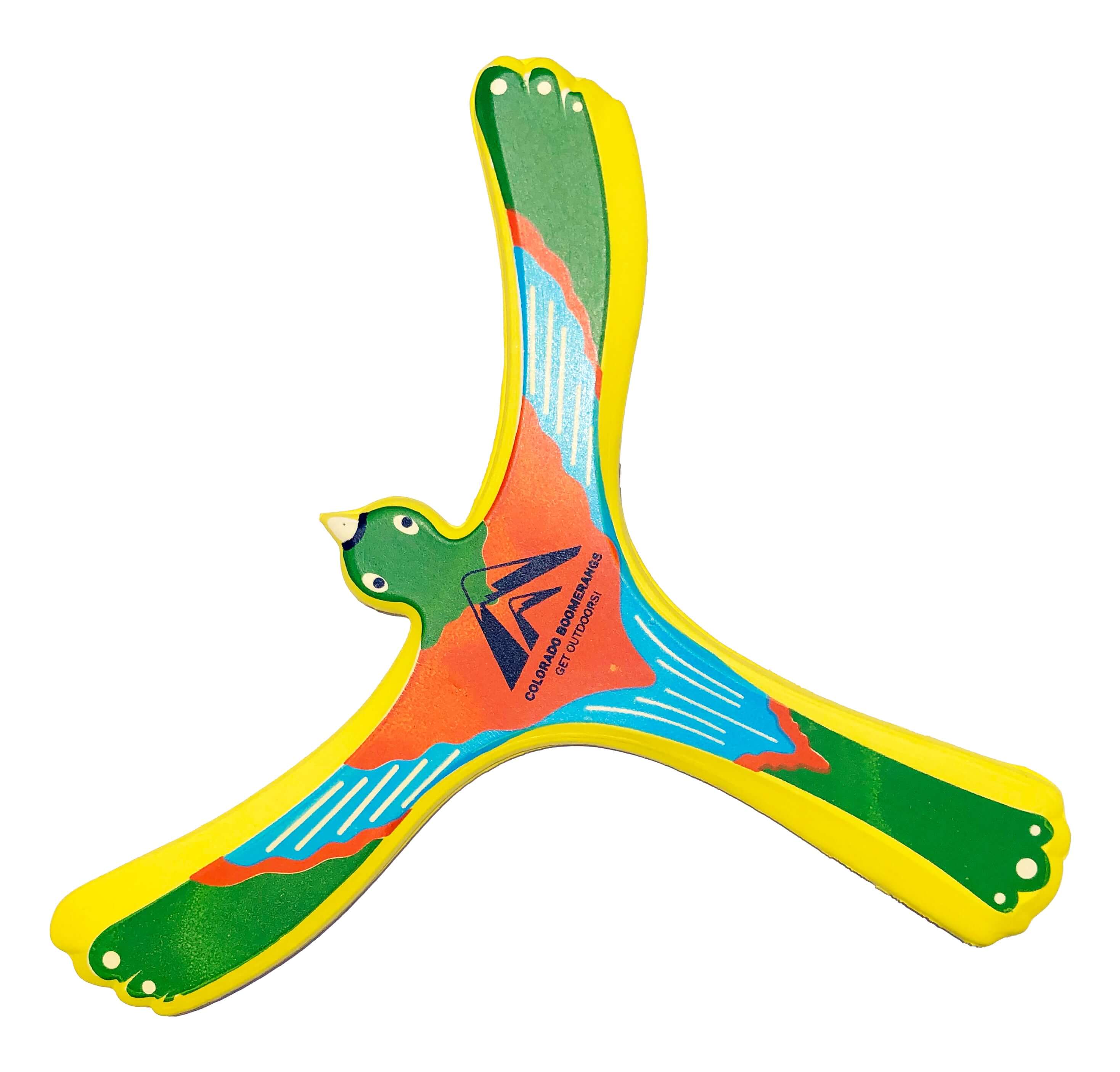 Yellow Birdrang Boomerang