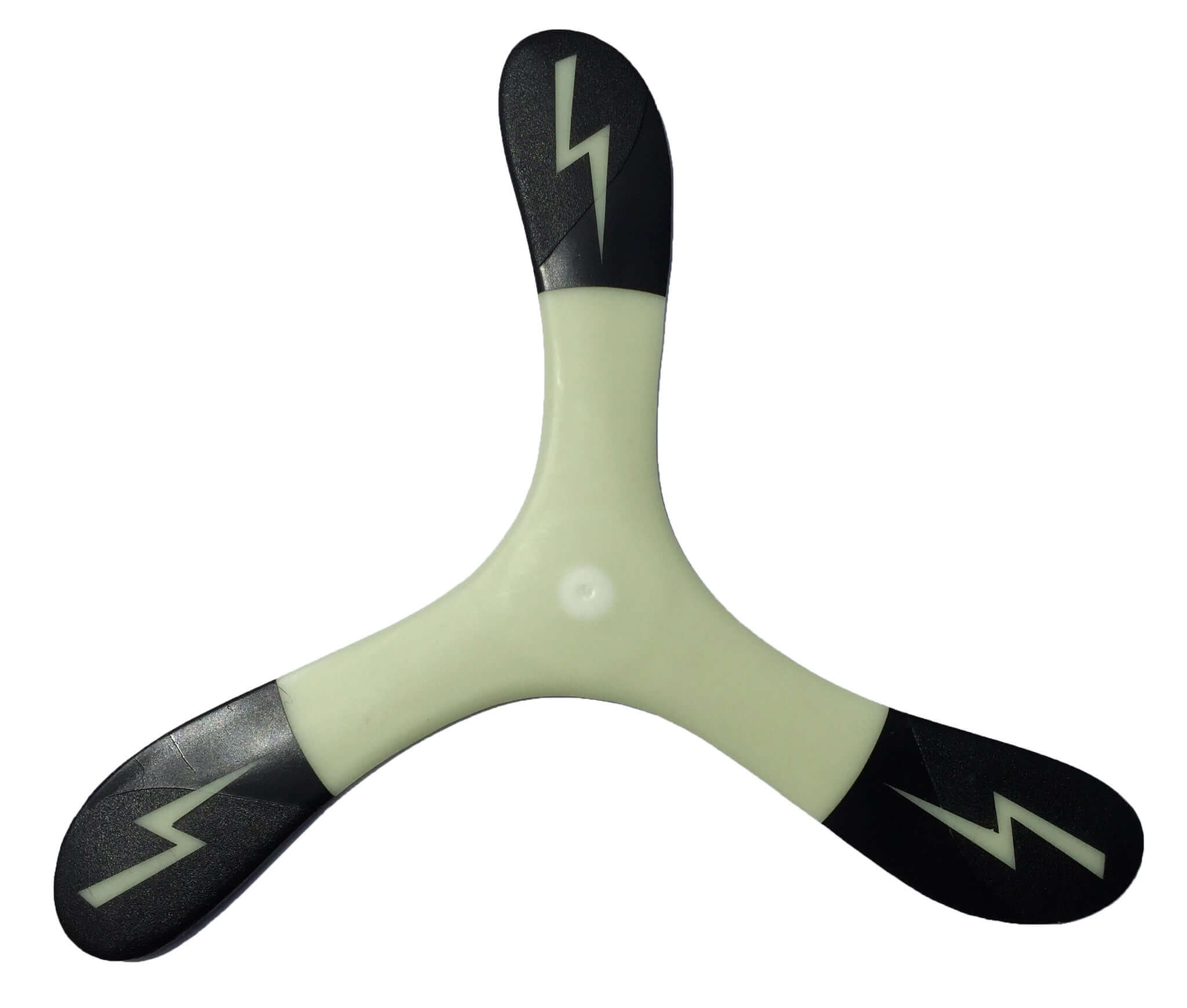 Glow in the Dark Lightning Boomerang - Hobby boomerangs for all ages above 9