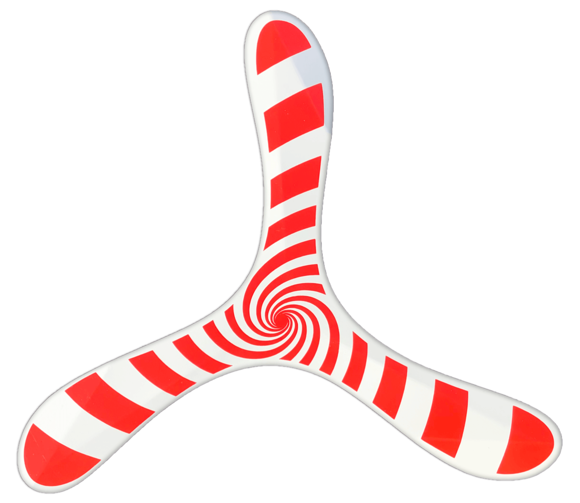 Hypnorang Boomerangs - Short Range and Fun - Plastic with circular flight pattern