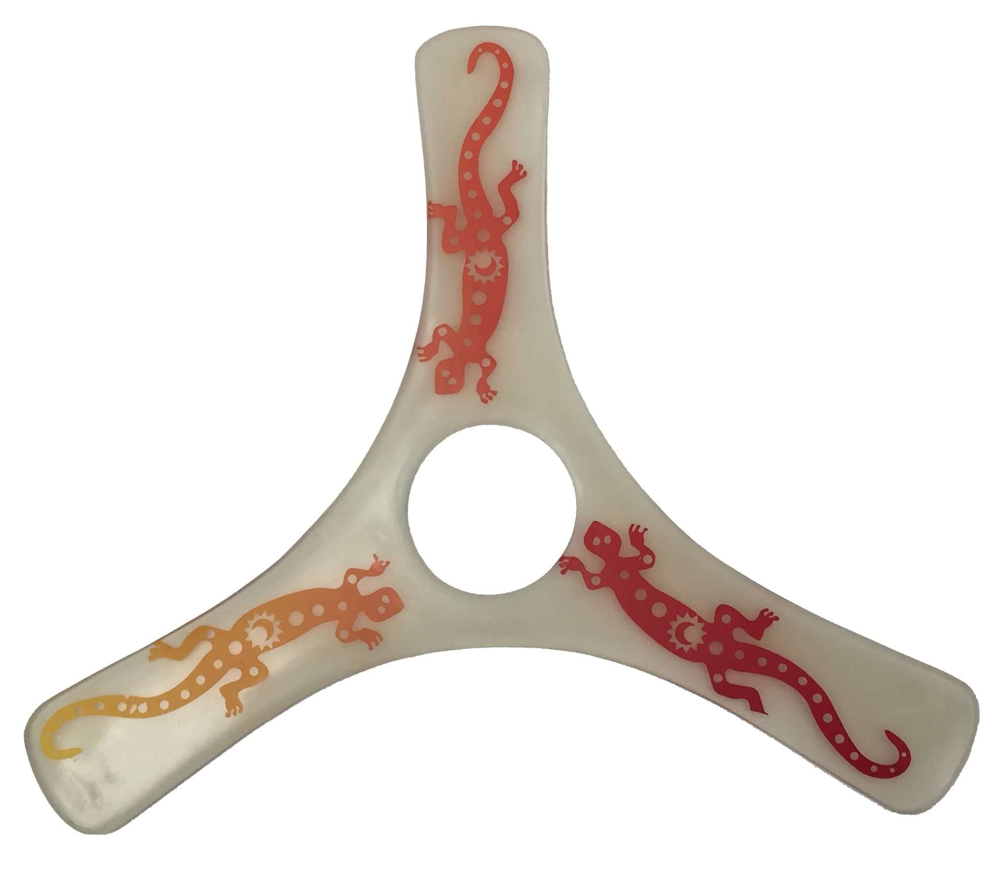 Spin Racer Clear Boomerang - Great beginner boomerangs for kids