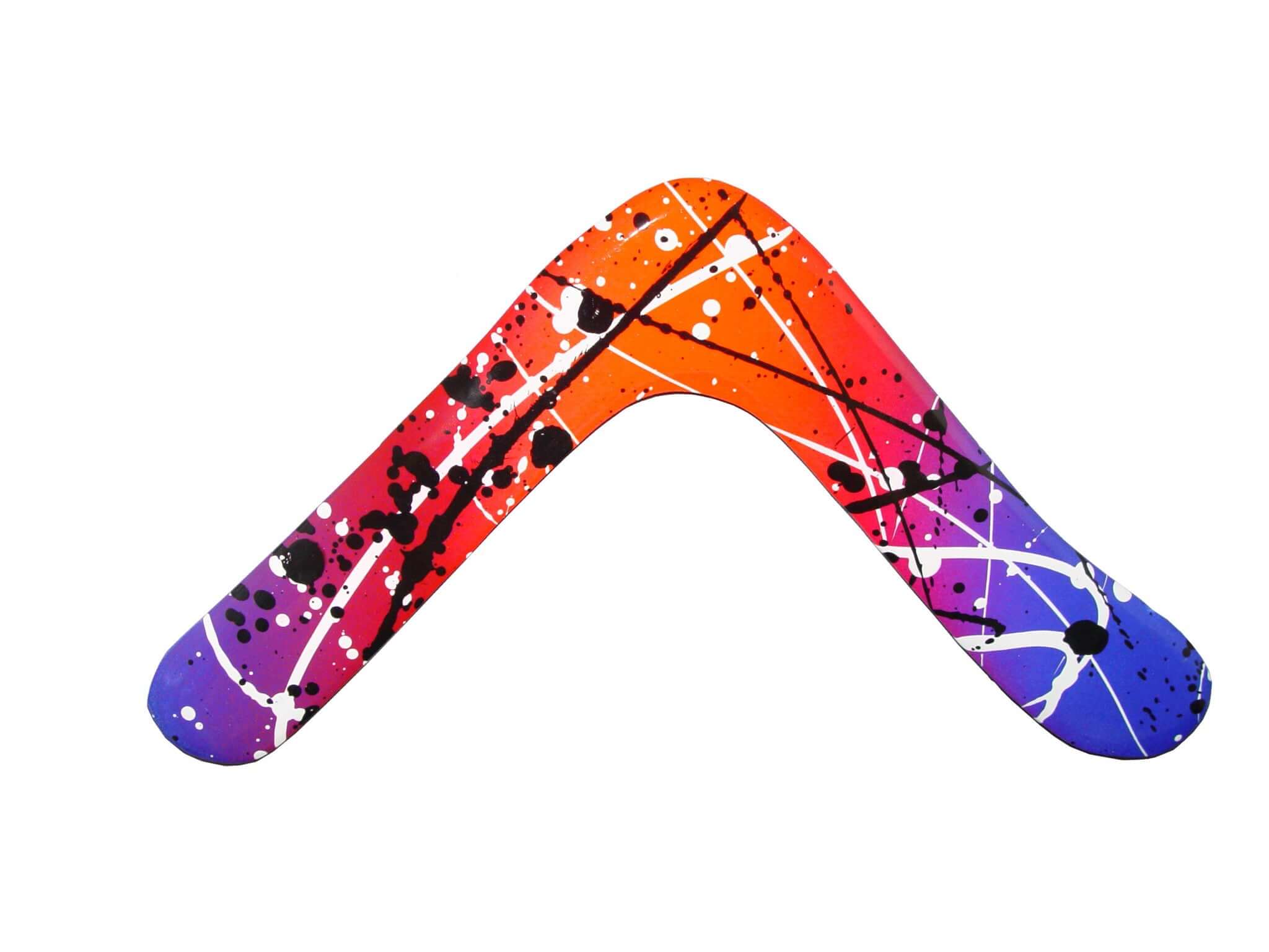 Kid Whizza Boomerang - hand crafted wooden boomerangs for kids