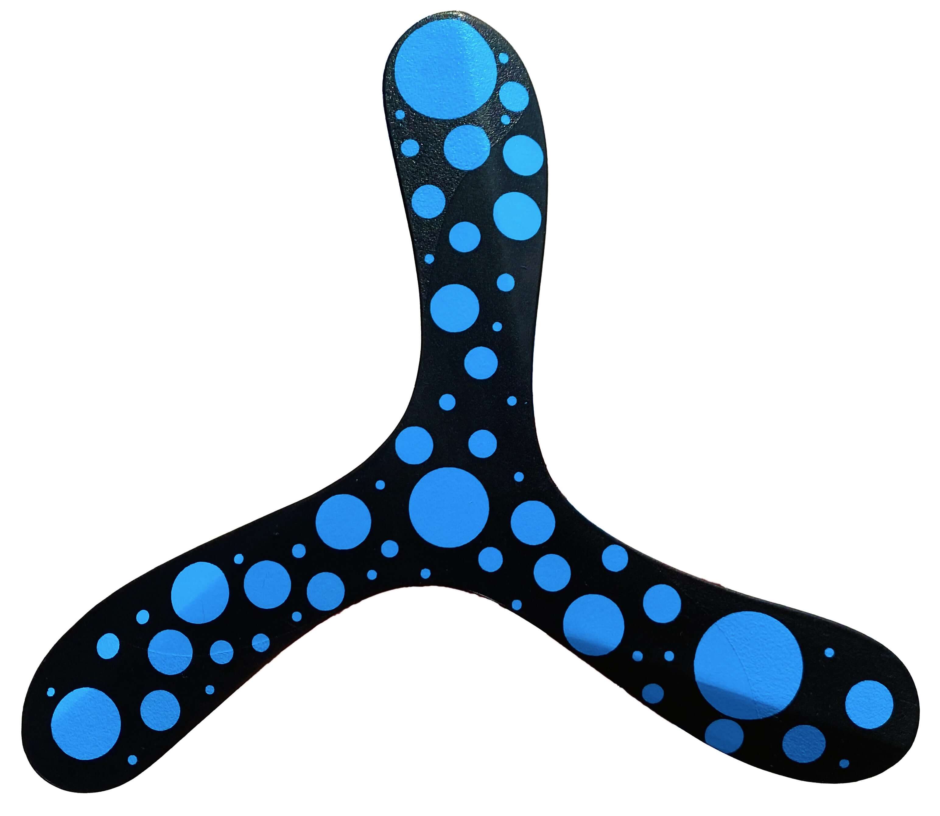 Rain Forest Boomerang - Maybe the top selling plastic boomerangs in the world