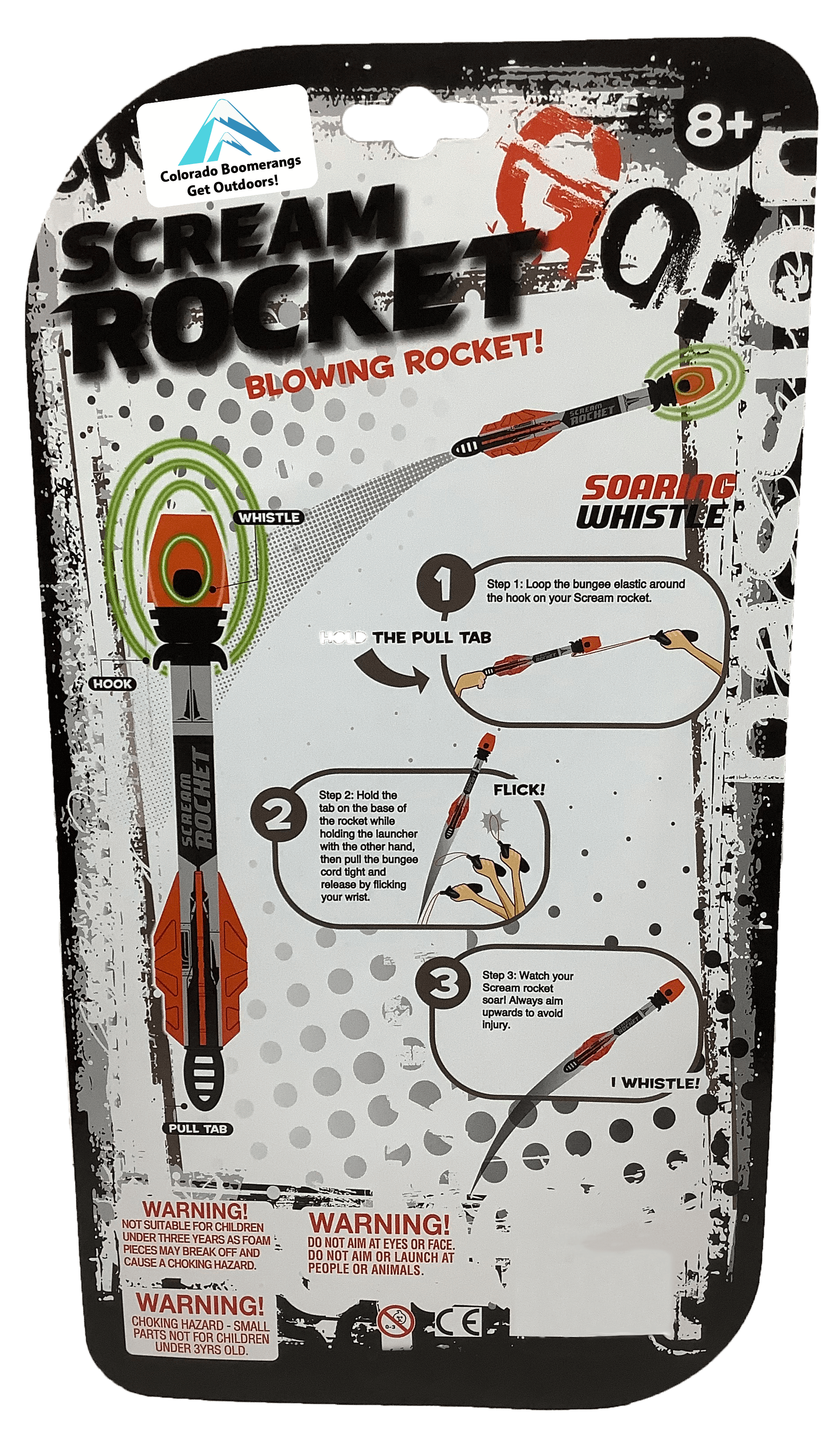 Scream Rockets - Hand Launched Rockets that Scream!