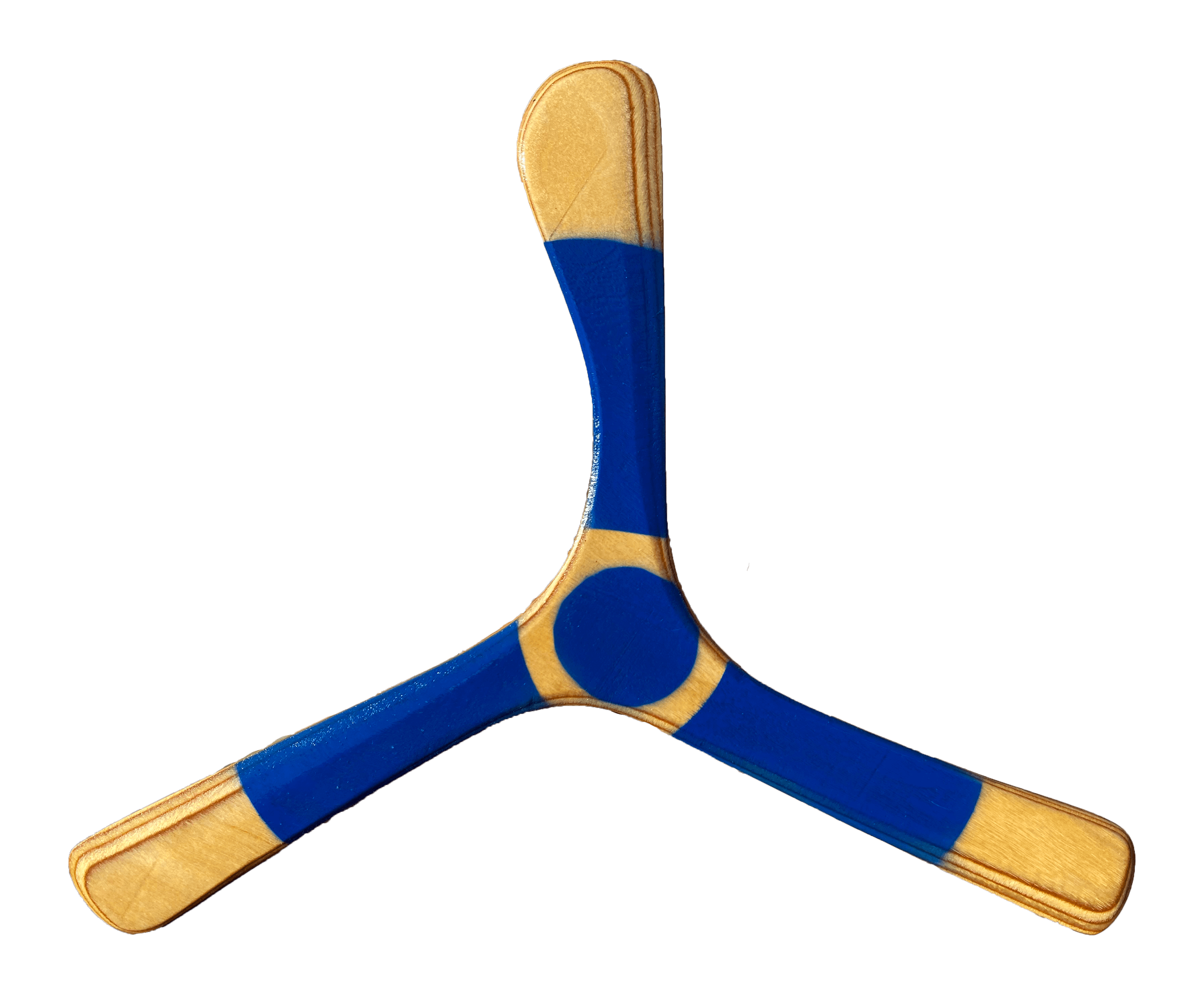 Blue Triblader Boomerang - Tiny for kids