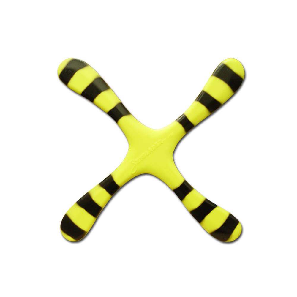 Bumblebee Boomerangs - Yellow - One of our most popular boomerang models