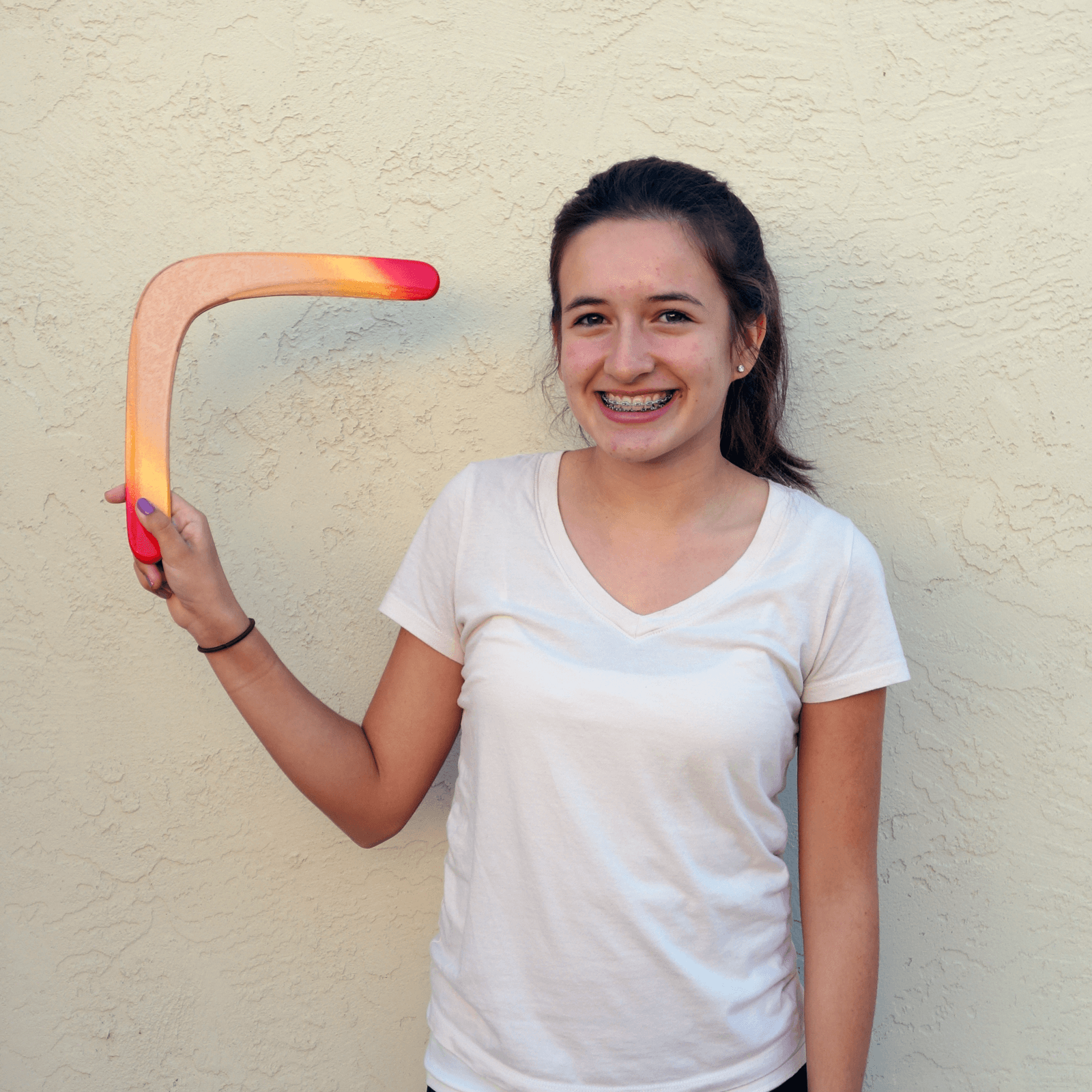 Glacier Wooden Boomerang RH - boomerangs-com