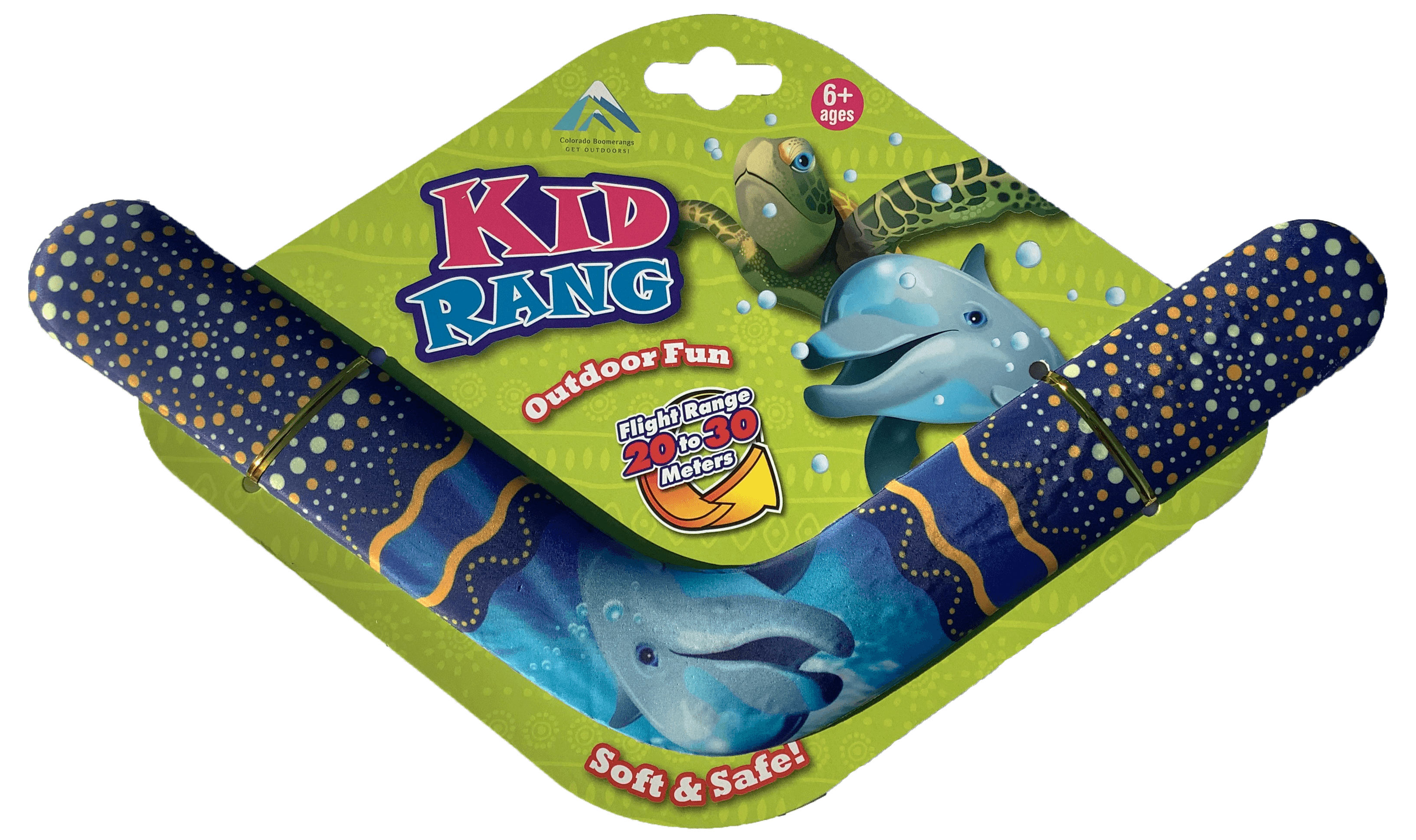 Kid Rang Boomerangs - Retail Boomerang Pack - Ideal kids boomerang