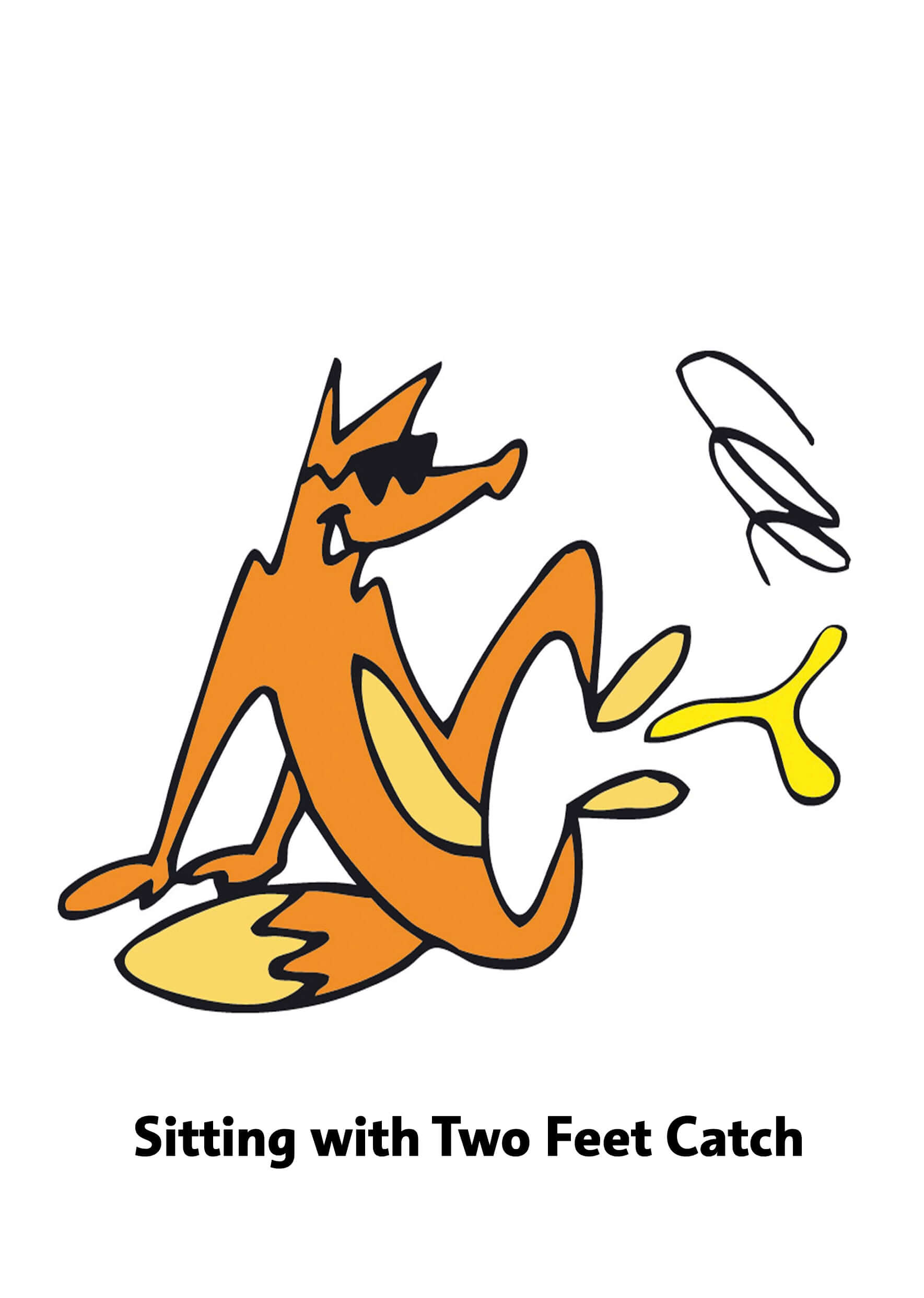 Can you throw a Skyblader boomerang laying down on a skateboard and then catch it with your feet?