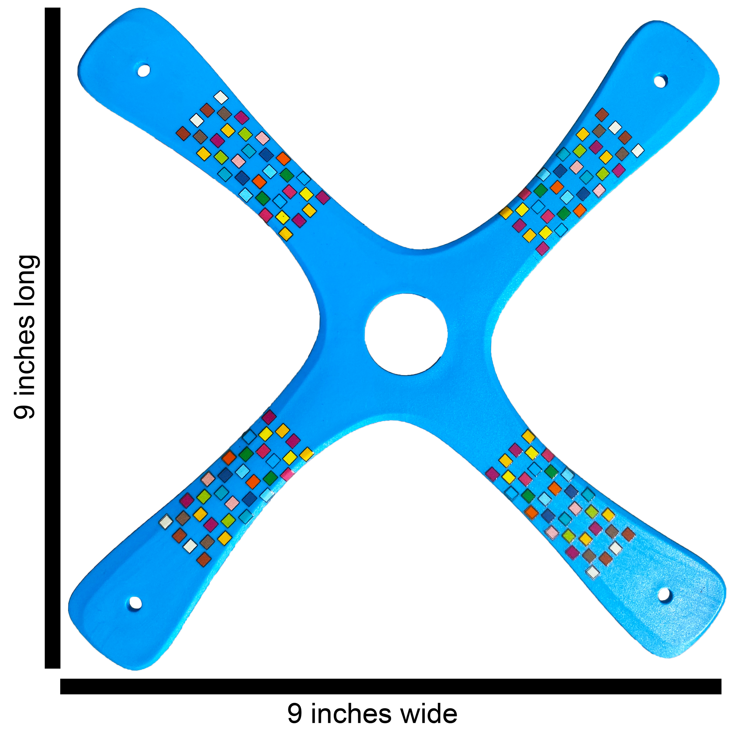 Blue Barcelona Boomerangs