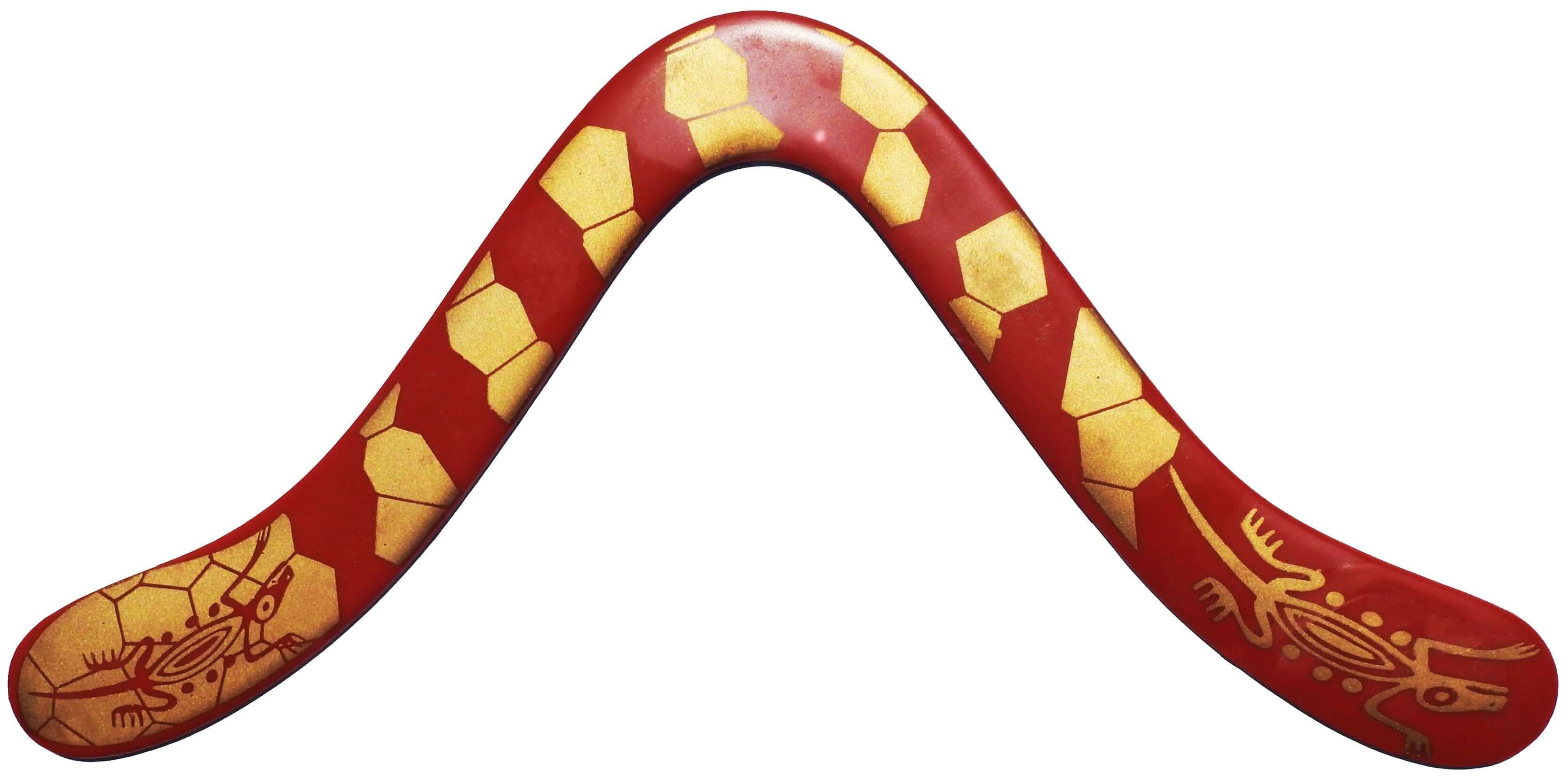 Technic Decorated ABS Plastic Boomerangs - Real V shaped