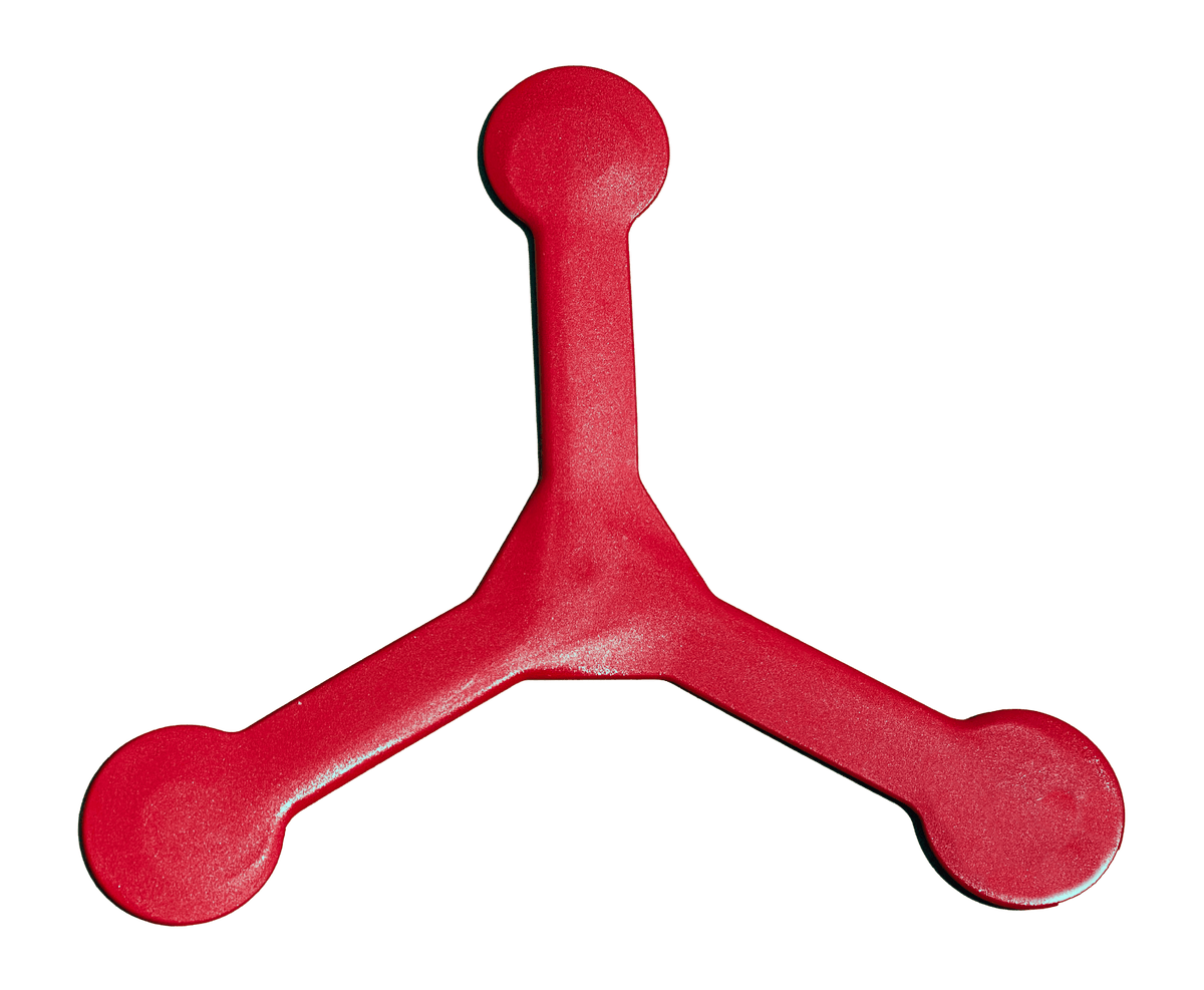 Atomic Boom Boomerang Available in Red or Yellow