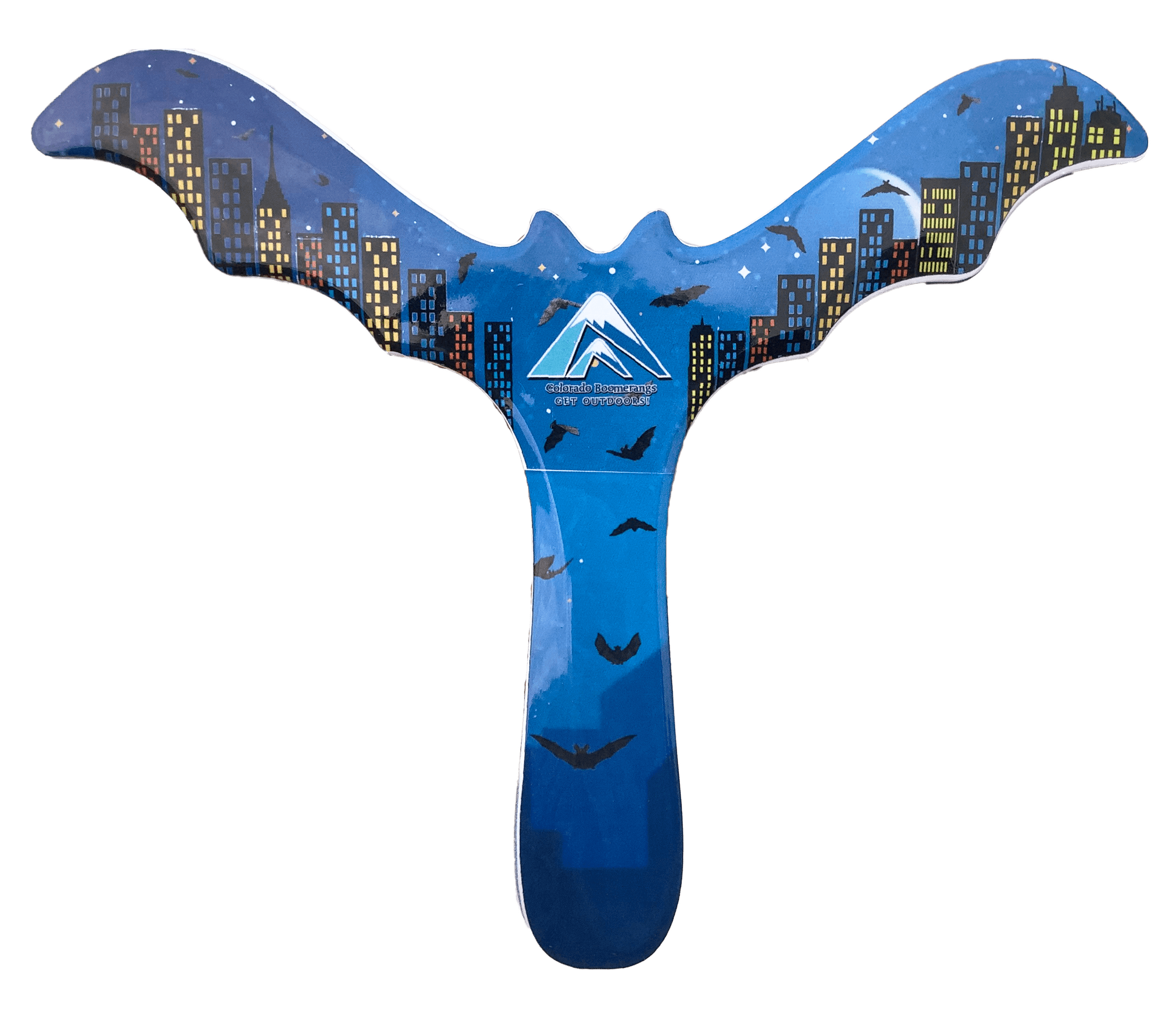 Blue Batarang Boomerang