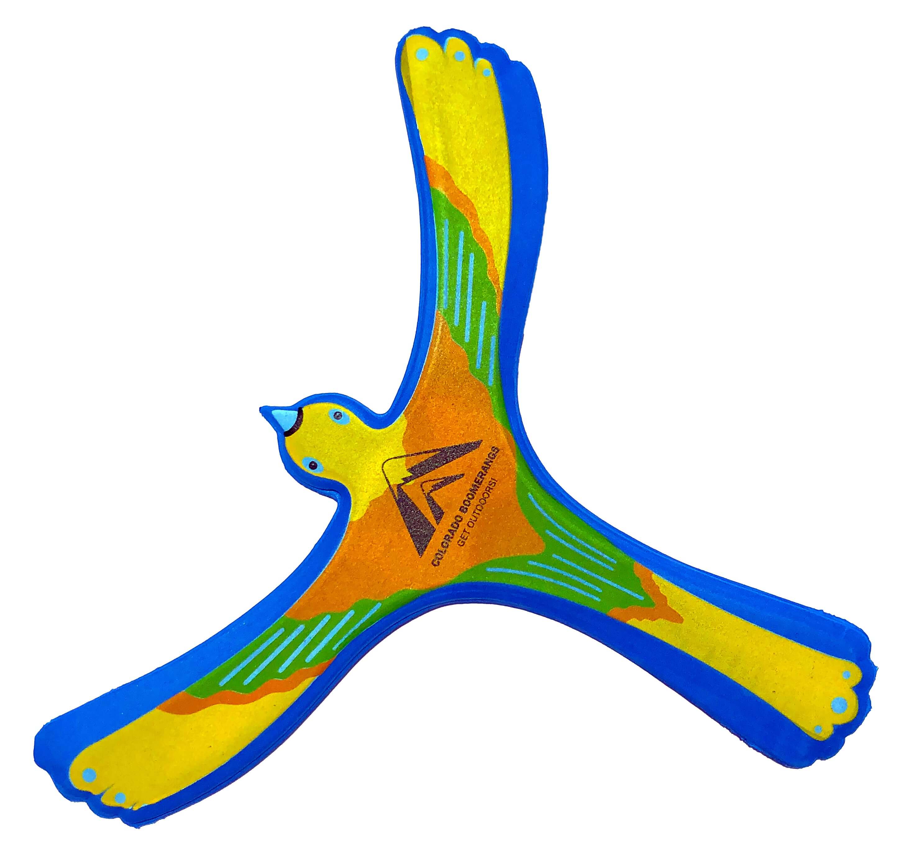 BirdRang Boomerang - Fun foam boomerangs for kids in the shape of
