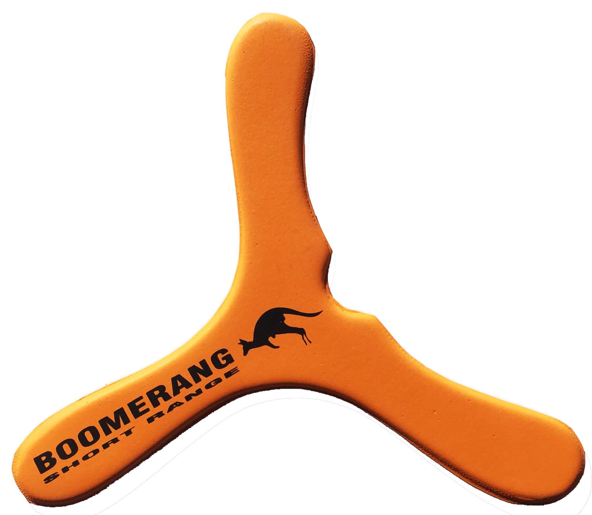 Rafiki Boomerangs - Ambidextrous foam boomerangs for kids