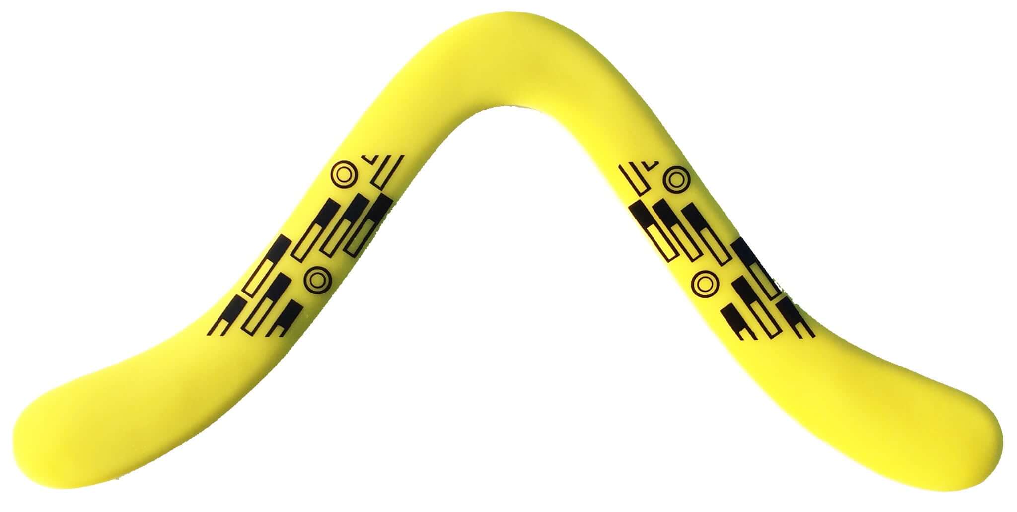 Tech Boomerang - Yellow RH