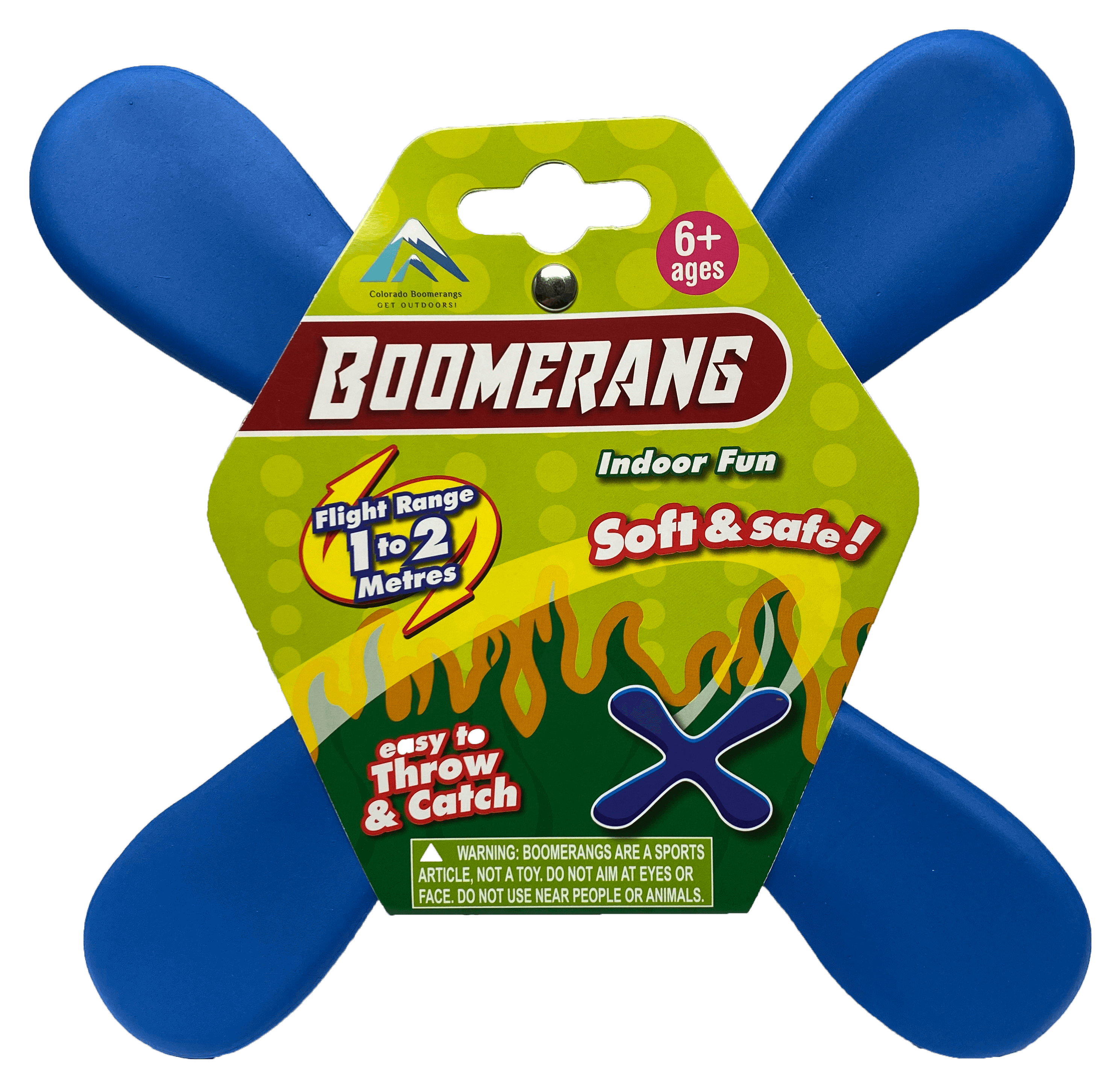 Indoor Boomerangs - Soft and short range for inside the house