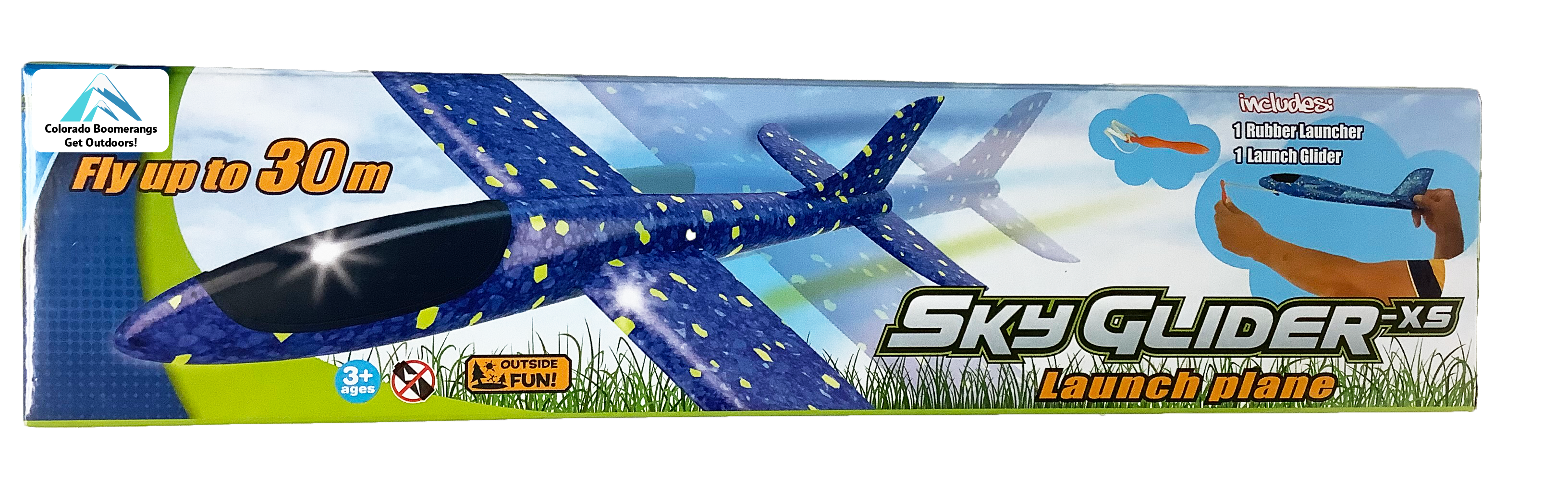 Skyglider-XS Foam Airplane with launcher