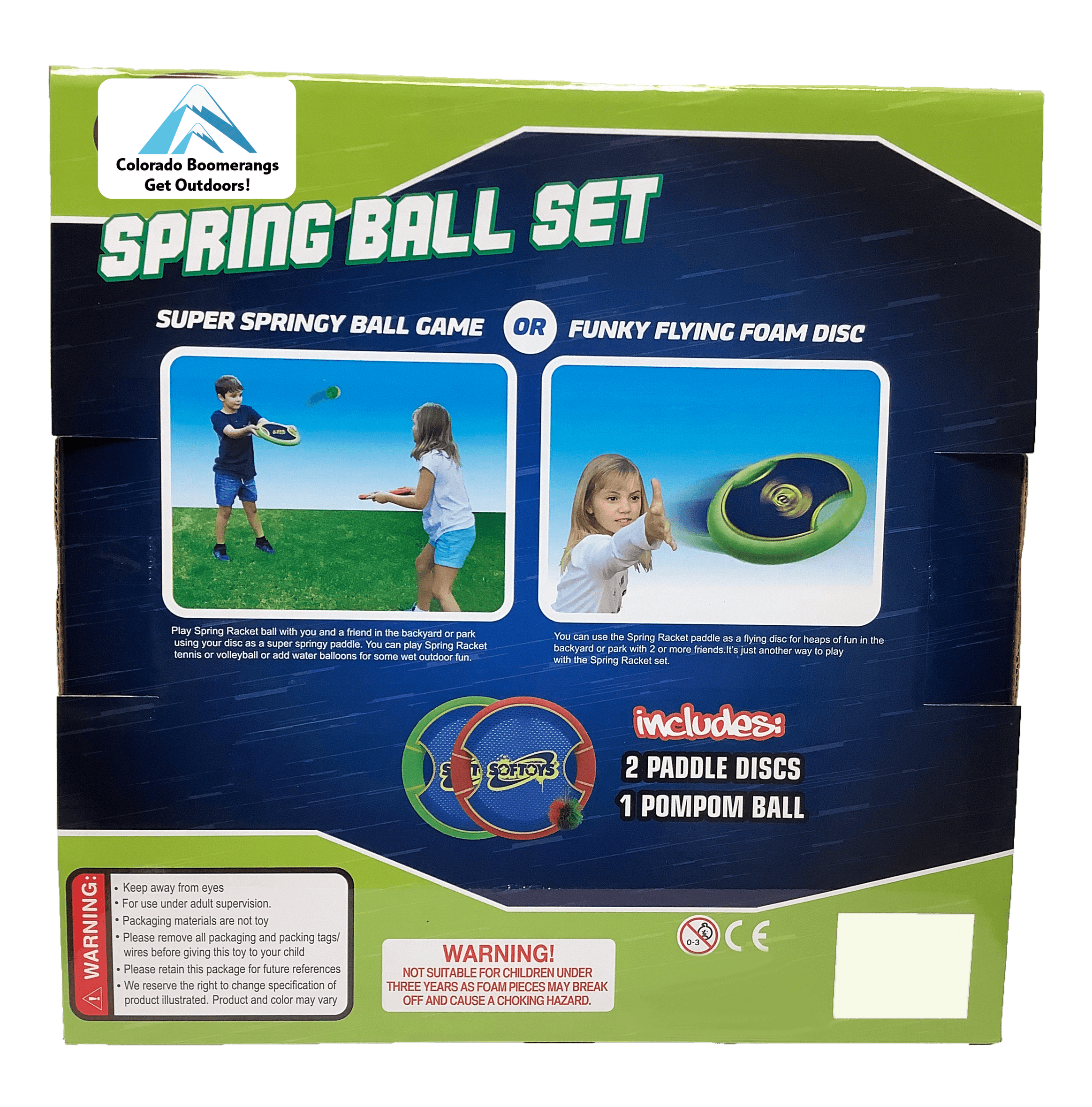 Hand Held Trampoline racket game - Like Tennis for the beach or backyard - $19.95