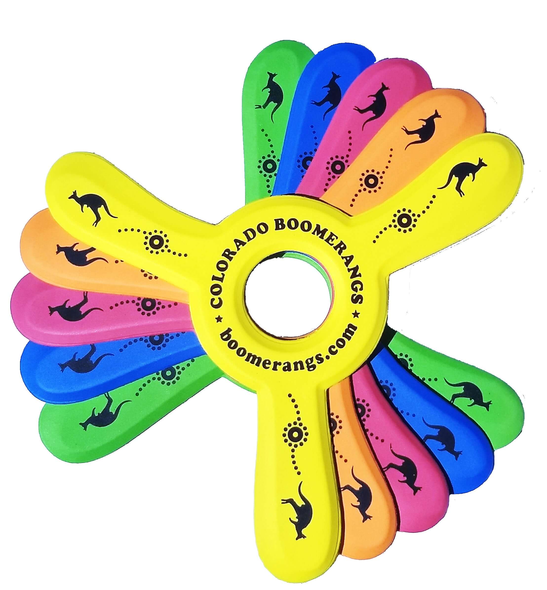 Kanga Boomerangs - Kool kid's boomerangs - Soft foam - Boomerangs.com