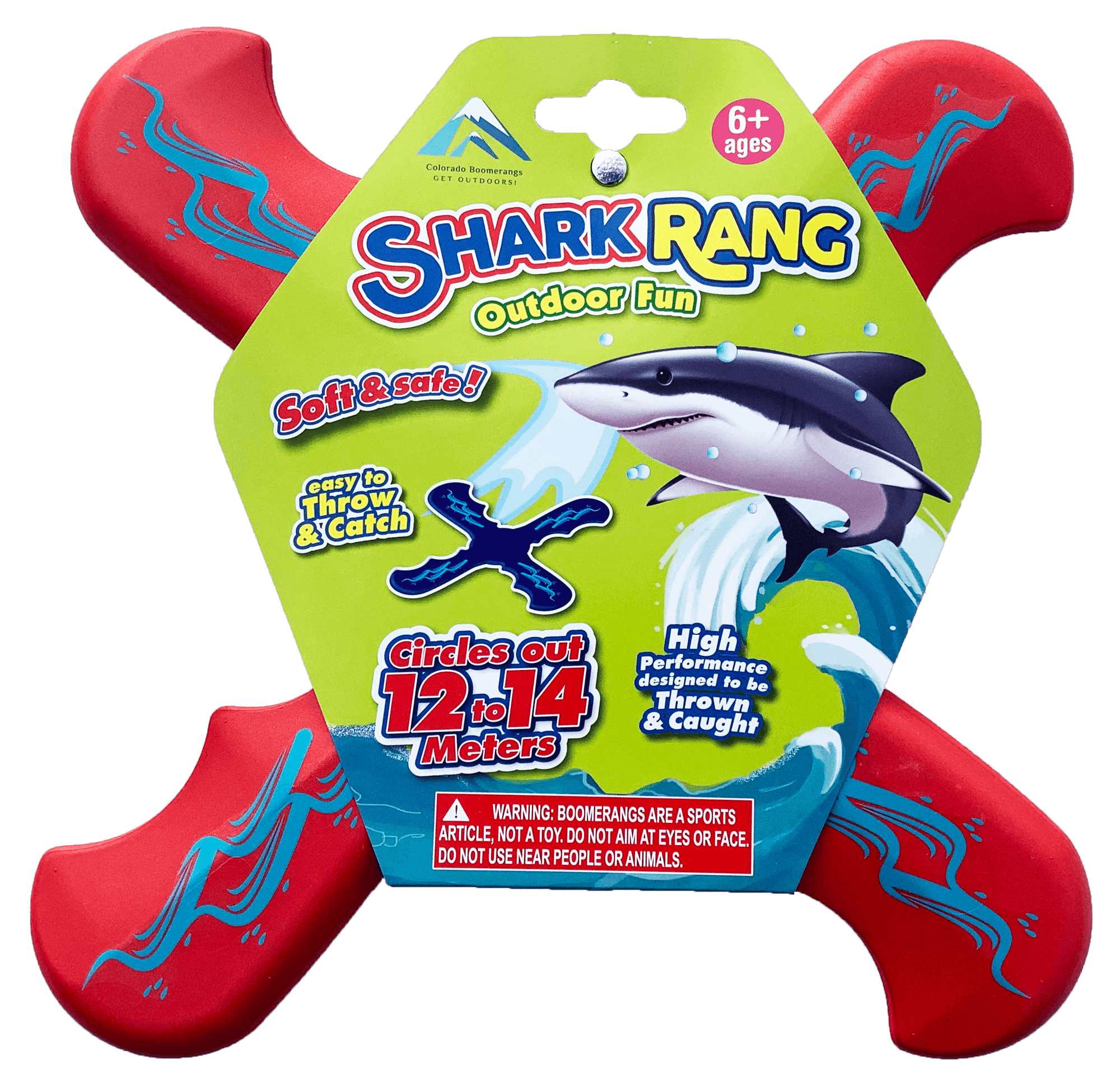 Shark Rang Boomerangs Retail Boomerang Pack
